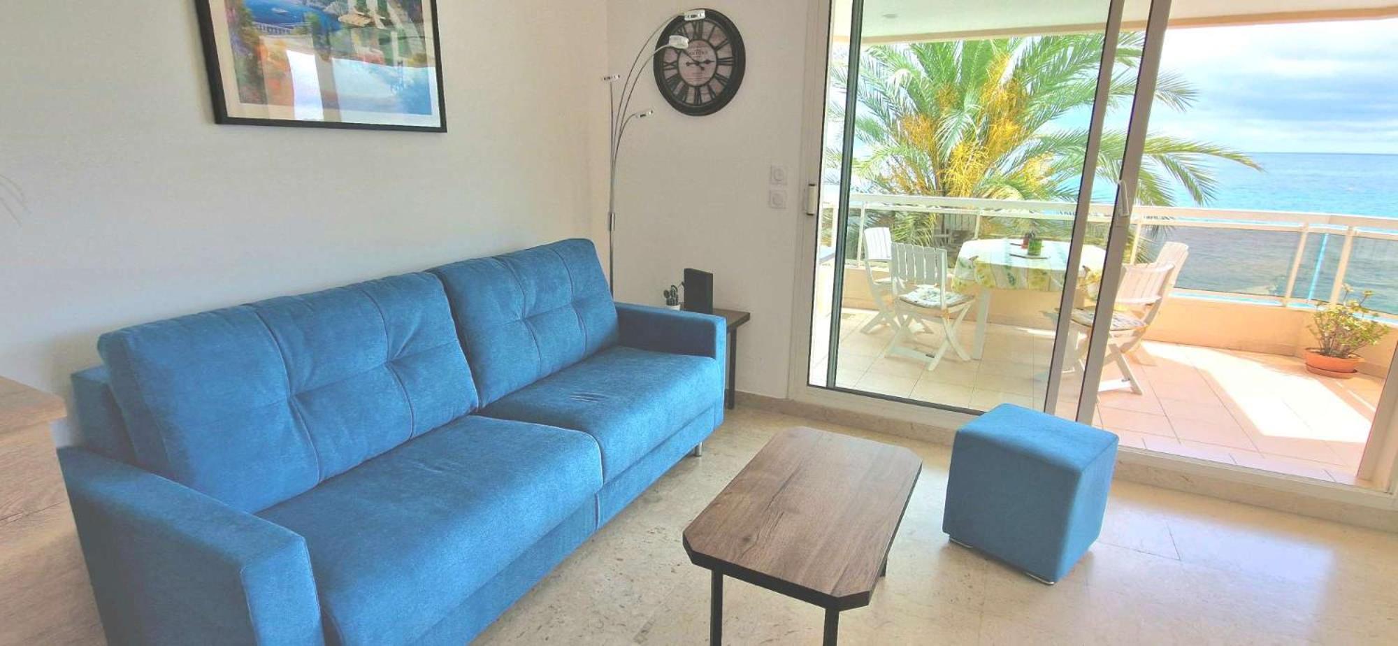 Appartement Bord De Mer Avec Garage Menton Exterior photo